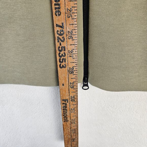 NIKE MEN'S 3XL SPORTSWEAR TECH FLEECE BOMBER JACKET OLIVE GREEN FB8008-276 - Picture 6 of 7